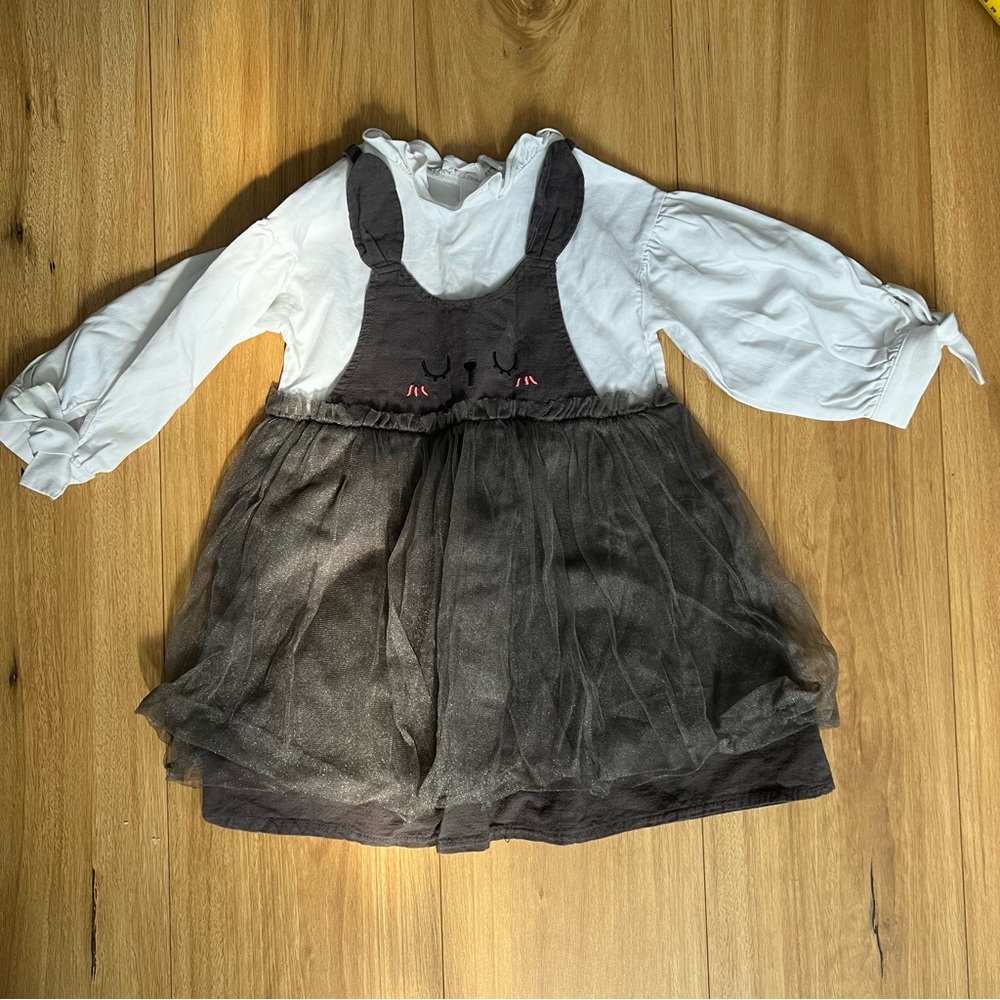 Adorable Bunny Toddler Dress